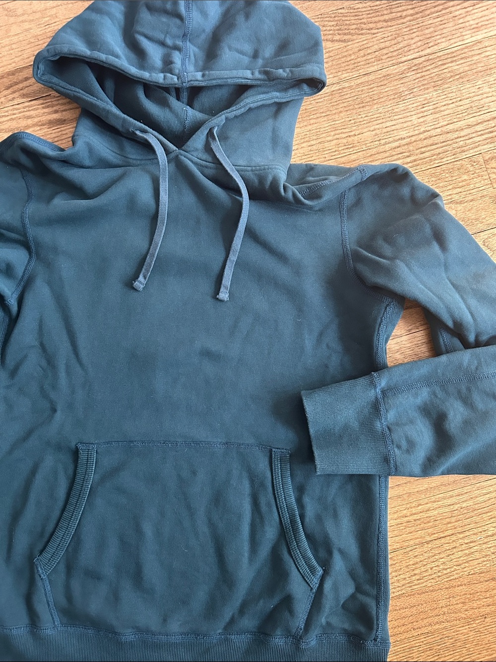 Reigning Champ Pullover Hoodie in Deep Teal